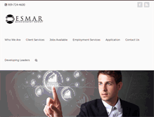 Tablet Screenshot of esmargroup.com